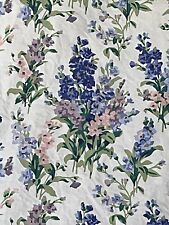 Vintage Laura Ashley Interiors Fabric ENGLISH COUNTRY PRINT Approx 2-1/2 Yards picture