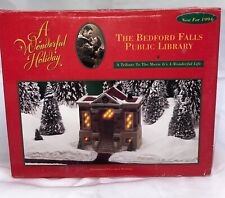 It's a Wonderful Life Holiday Village Christmas Bedford Falls Public Library picture