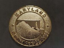 Great State of Maryland - Colonial Flag of America Collector Challenge Coin picture