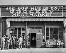1939 GREENVILLE Miss GROCERY & MEAT MARKET STORE Depression Era Photo  (185-Q) picture