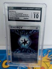 CGC 10 Gem Mint Warp Energy Holo 017/PLAY Promo Japanese Pokemon Card 2004 picture
