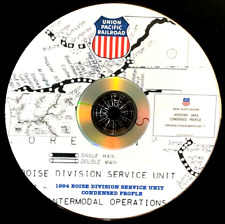 Union Pacific 1994 Boise Div Service Unit - 7 Condensed Profile PDF Pages on DVD picture