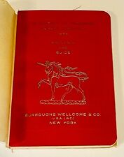 Antique 1934 Burroughs Wellcome & Co Chicago Exposition Pharmacy Souvenir Book picture