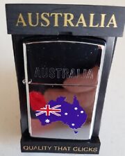 Tiger souvenir oil lighter Australiana high quality  1  - 12 month warranty picture