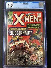 X-Men #12 CGC 4.0 CreamOff White Pages Vintage Old Silver Age Marvel Comics 1965 picture