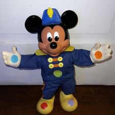 Vintage 1990 Mattel Disney Mickey Mouse Musical Band Leader Doll Honking Toy picture