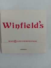 Winfield's Atlanta,Georgia Vintage Matchbook With Matches (Un-Struck) picture