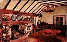 The Keeping Hall In Historic Michie Tavern Charlottesville VA Vintage Postcard picture