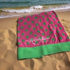 Kiawah Golf Resort  Beach Golf Club Towel USA Made 64L X 38W picture