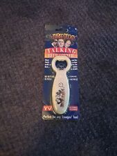 Rare THE THREE STOOGES Talking Beer Bottle Opener AS SEEN ON TV (SEALED) picture