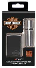 46131 Harley Davidson Zippo & Fuel Canister Set Zippo Lighter NEW picture
