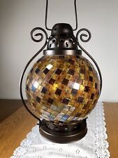 Retired Partylite Global Fusion Mosaic Moroccan Style Candle Lantern picture