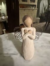 2003 Willow Tree 'Sign For Love' Angel By Demdaco Susan Lordi picture