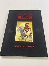THE ART OF HELLBOY HARDCOVER BY MIKE MIGNOLA LARGE AMAZING RARE OOP BOOK picture