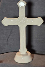 Ivory Avon Ceramic Decorative Cross picture