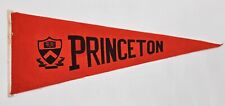 Princeton University Felted Pennant Flag 14” Vintage Ivy College Dorm Banner picture