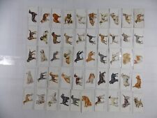 Players Cigarette Cards Dogs by Arthur Wardle 1931 Complete Set 50 picture