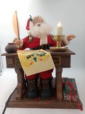 Vintage 1990s Animated Musical Writing Santa picture
