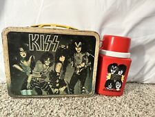 Vintage 1977 KISS Metal Lunchbox WITH THERMOS picture