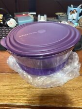 Tupperware Sheerly Elegant Amethyst Bowl 2.3L - NEW picture