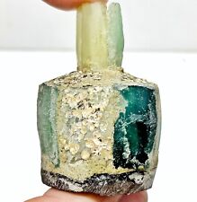 Beautiful Antique Glass Bottle Or Jar — Ancient Roman Style Bottle Artifact - L picture