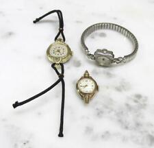 Dealer's Lot of 3 Women's Wristwatches Wristwatches / Movements ~ 11-C732 picture