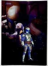 2002 Topps Star Wars Attack of the Clones SILVER FOIL #1 Jango Fett NM-MT *JB's* picture