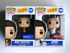 Seinfeld Funko Pop Lot: JERRY with Pez #1091 (Walmart) and JERRY #1096 Target picture