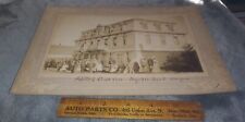 Cabinet Card Myrtle Point Oregon Street Scene Guerin Hotel early 1900's picture