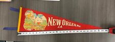Vintage New Orleans LA pennant 25” picture