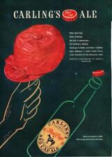 Magazine Ad - 1947 - Carling's Red Cap Ale picture