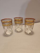 3 Vintage  Moroccan Tea Glasses picture