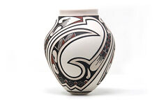 Mata Ortiz Pottery Small traditional piece II 6 in | Mexican handpainted ceramic picture