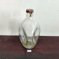 Vintage Beautiful Clear Haig & Haig Old Whiskey Bottle Barware Scotland GL841 picture
