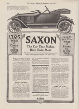 The Car That Makes Both Ends Meet - Saxon Roadster ad 1915 LD picture