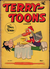 Terry Toons #1 - Paul Terry Hypnosis Cover - Scarce (2.5 / 3.0) 1952 picture