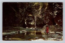 Watkins Glen NY-New York, The Vista, Antique, Vintage Souvenir Postcard picture
