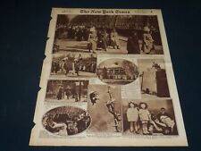 1921 MAY 8 NEW YORK TIMES PICTURE SECTION NO. 4 & 5 - GRAHAM BELL - NT 8937 picture