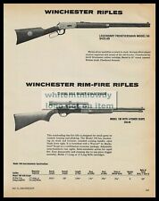 1980 WINCHESTER Model 94 Legendary Frontiersman and 190 Rifle AD picture