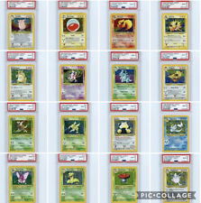 Complete No Symbol Jungle Holo Set 16 x PSA 10 Gem Mint Pokemon Error Misprint picture
