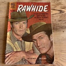 DELL Comic 1960 Rawhide Four Color #1097 May Clint Eastwood photo cover Western picture