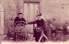 CPA 03 ALLIER approx. Bourbonnes women's spinning mills a good grip 1915 picture