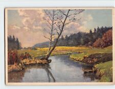 Postcard River Nature Landscape Scenery picture