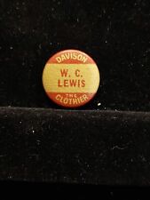 Vintage W.C. Lewis Davison the Clothier Pin picture