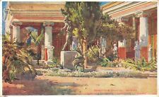 Greece Peristyle Du Palais Achilleion Corfu Vintage Postcard 07.39 picture