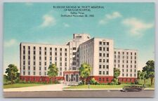 Postcard George W Truett Memorial of Baylor Hospital, Dallas, Texas Vintage picture