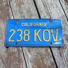1977 California License Plate - 