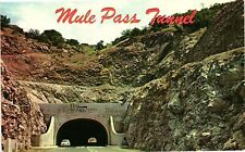 Vintage Postcard- Mule Pass Tunnel, Bisbee, AZ 1960s picture