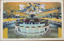 New York City, NY 1947 Linen Postcard, Mermaid Restaurant Interior, Central Park picture