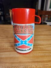 Vintage Aladdin 1980 The Dukes Of Hazard General Lee Plastic Thermos  picture